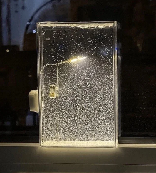 Schneeszenen-Nachtlampen-Bastelset