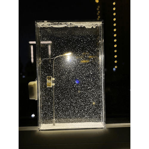 DIY Schnee-Nacht-Straßenlampen-Bastelset